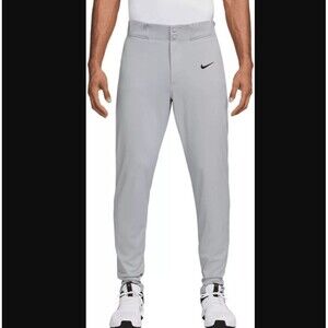 NWT Nike Vapor Select Baseball Pant Men Large 34x32 Gray Softball Sport Game